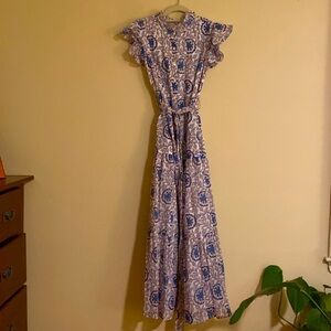 Oliphant floral Maxi Dress